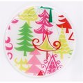 Andreas Andreas JO-70 Charlie Brown Xmas Round Silicone Mat Jar Opener - Pack of 3 trivets JO-70